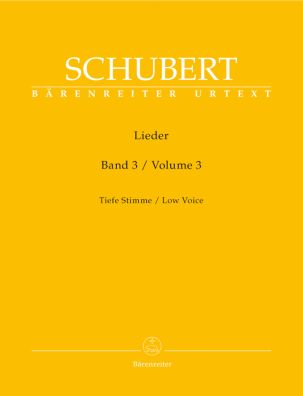 Lieder Volume 3, Low Voice & Piano