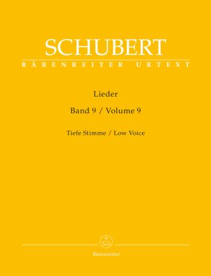 Lieder Volume 9, Low Voice & Piano