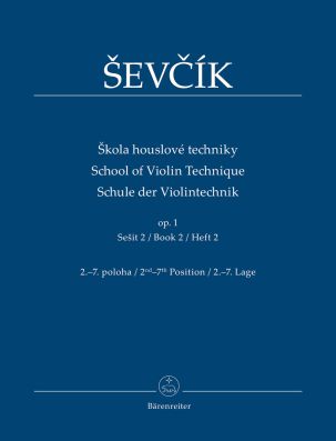 School of Violin Technique Op.1 Vol.2: 2nd - 7th Positions