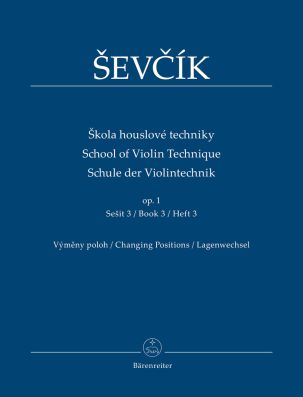 School of Violin Technique Op.1 Vol.3: Position Changing