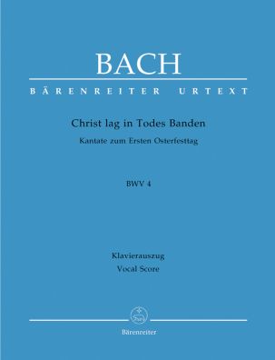 Cantata No.4 Christ lag in Todes Banden (BWV 4) (Vocal Score)