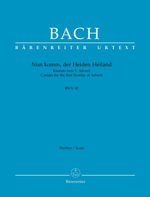 Cantata No.62: Nun komm, der Heiden Heiland (BWV 62) (Full Score)