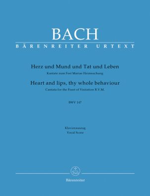 Cantata No.147 Herz und Mund und Tat und Leben (BWV 147) (Vocal Score)