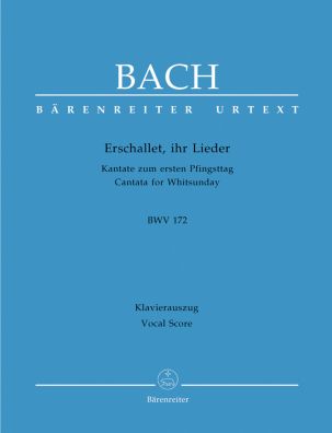 Cantata No.172 Erschallet, ihr Lieder (BWV 172) (Vocal Score)