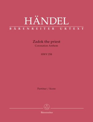 Zadok the Priest (HWV 258) Coronation Anthem (Full Score)