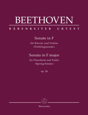 Sonata for Piano and Violin in F major Op.24 Spring Sonata