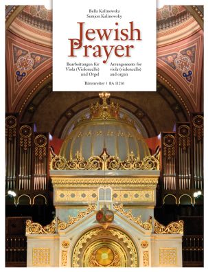Jewish Prayer: Arrangements for Viola (Cello) and Organ