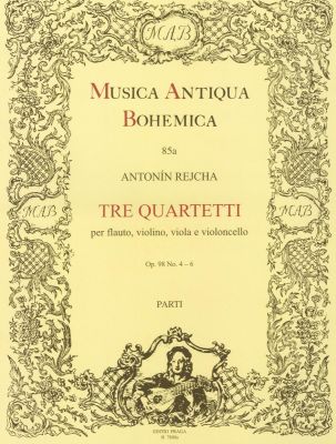 Three Quartets Op.98 Nos.4-6 (Score)