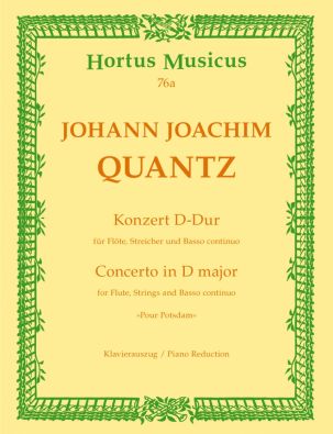 Concerto for Flute in D (Pour Potsdam) (Flute & Piano)