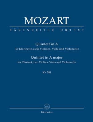 Quintet for Clarinet, two Violins, Viola and Violoncello in A major (K.581) (Stadler Quintet)