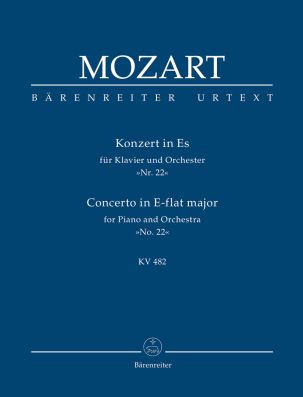 Concerto for Piano No.22 in E-flat major (K.482) (Study Score)