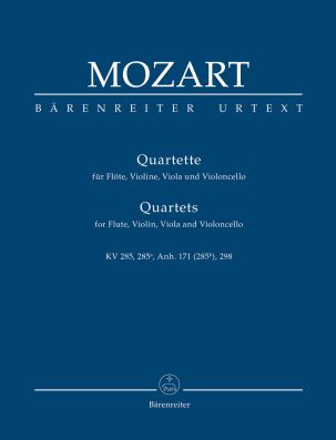 Quartets for Flute, Violin, Viola and Violoncello (Study Score)