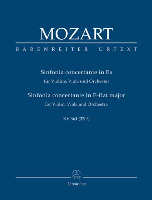 Sinfonia concertante for Violin, Viola and Orchestra in E-flat major (K.364) (Study Score)