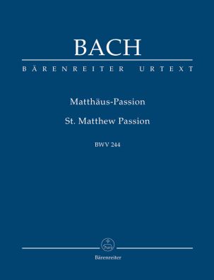 St Matthew Passion (BWV 244) (Study Score, paperback)