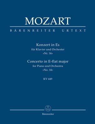 Concerto for Piano No.14 in E-flat major (K.449) (Study Score)