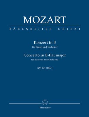 Concerto for Bassoon in B-flat major (K.191) (Study Score)