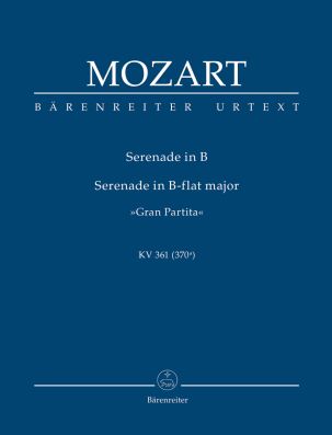 Serenade in B-flat major (K.361) (Gran Partita) (Study Score)