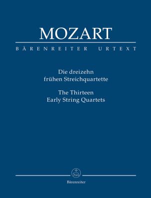 Thirteen Early String Quartets (Study Score)