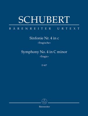 Symphony No.4 in C minor D 417 (Tragic) (Study Score)
