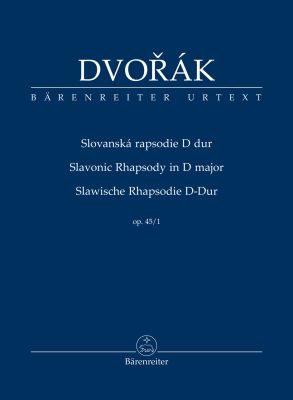 Slavonic Rhapsody No.1 in D major Op.45 (Study Score)