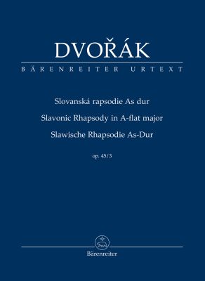 Slavonic Rhapsody No.3 in A-flat major Op.45 (Study Score)