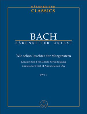 Cantata No.1 Wie schön leuchtet der Morgenstern (BWV 1) (Study Score)