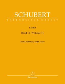 Lieder Volume 11, High Voice & Piano