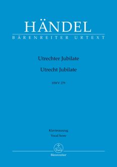 Utrecht Jubilate (HWV 279) (Vocal Score)
