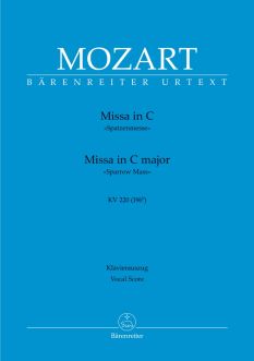 Mass in C major (K.220) Sparrow Mass (Vocal Score)