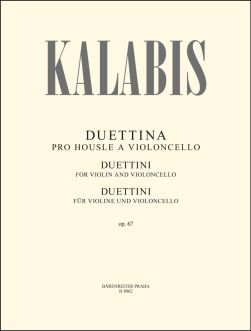 Duettini for Violin and Violoncello Op.67 (Playing Score)