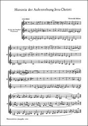 Historia der Auferstehung Jesu Christi (SWV 50) (Resurrection Oratorio) (Vagb I (Vln I/II/III)