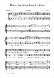 Historia der Auferstehung Jesu Christi (SWV 50) (Resurrection Oratorio) (Tenor I/II)