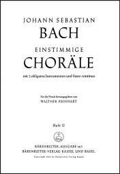 Unison Chorales from the Cantatas Book 2 (Full Score, paperback)