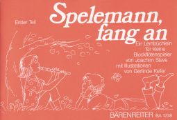 Spelemann, fang an! Recorder Primer Volume 1: Study Book