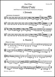 Little Suite on Dances from Leopold Mozart's Notebook for Wolfgang (Violin III)
