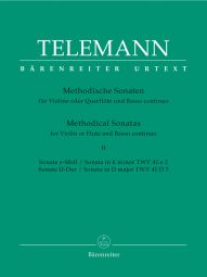 Methodical Sonatas for Violin (Flute) and Bc: Volume 2