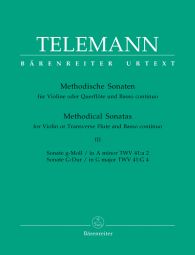 Methodical Sonatas for Violin (Flute) and Bc: Volume 3
