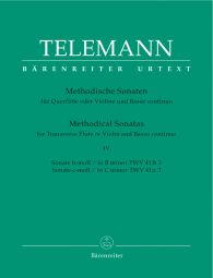 Methodical Sonatas for Violin (Flute) and Bc: Volume 4
