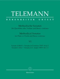 Methodical Sonatas for Violin (Flute) and Bc: Volume 6
