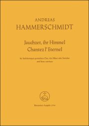 Jauchzet, ihr Himmel - Chantez l'Eternel (Score)