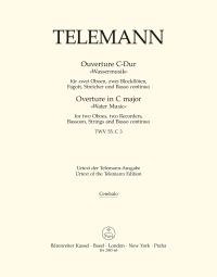 Overture in C major (TWV 55: C3) (Water Music) (Cembalo)