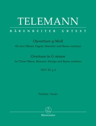 Overture in G minor (TWV 55: g4) (Full Score)