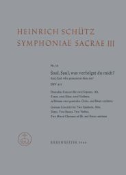 Saul, Saul, was verfolgst du mich (SWV 415)