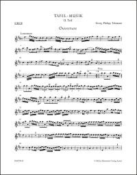 Overture and Conclusion in D major (TWV 55:D1) (Oboe)