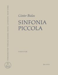 Sinfonia Piccola (Full Score, paperback)