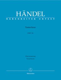 Tamerlano (HWV 18) (Vocal Score)
