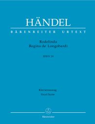 Rodelinda, Regina de' Longobardi (HWV 19) (Vocal Score)