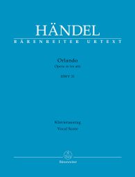 Orlando (HWV 31) (Vocal Score)
