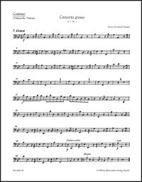 Concerto grosso in B-flat major Op.3/2 (HWV 313) (Cello/Bass)