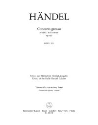 Concerto grosso in E minor Op.6/3 (HWV 321) (Cello/Bass)